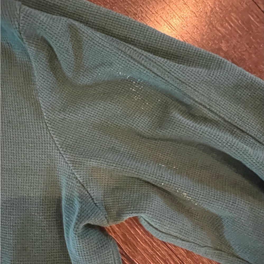 VINCE Women Green Zip Up Sweater-‎ Medium - Picture 8 of 10